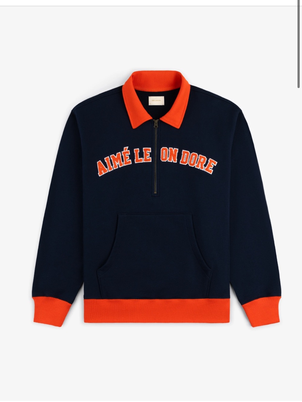 Aime Leon Dore Collegiate Quarter Zip Pullover